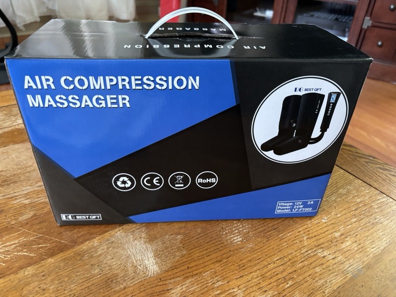 Best Gift Air Compression Massager with Heat for Feet And Calf gallery