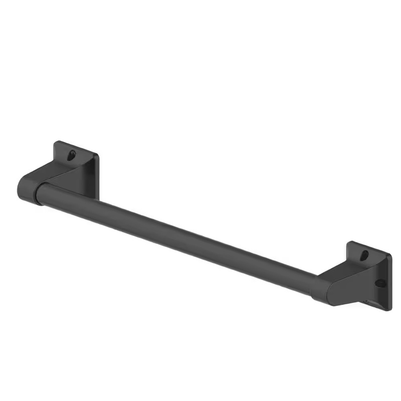 16 In. X 7/8 In. Exposed Screw Assist Bar in Matte Black