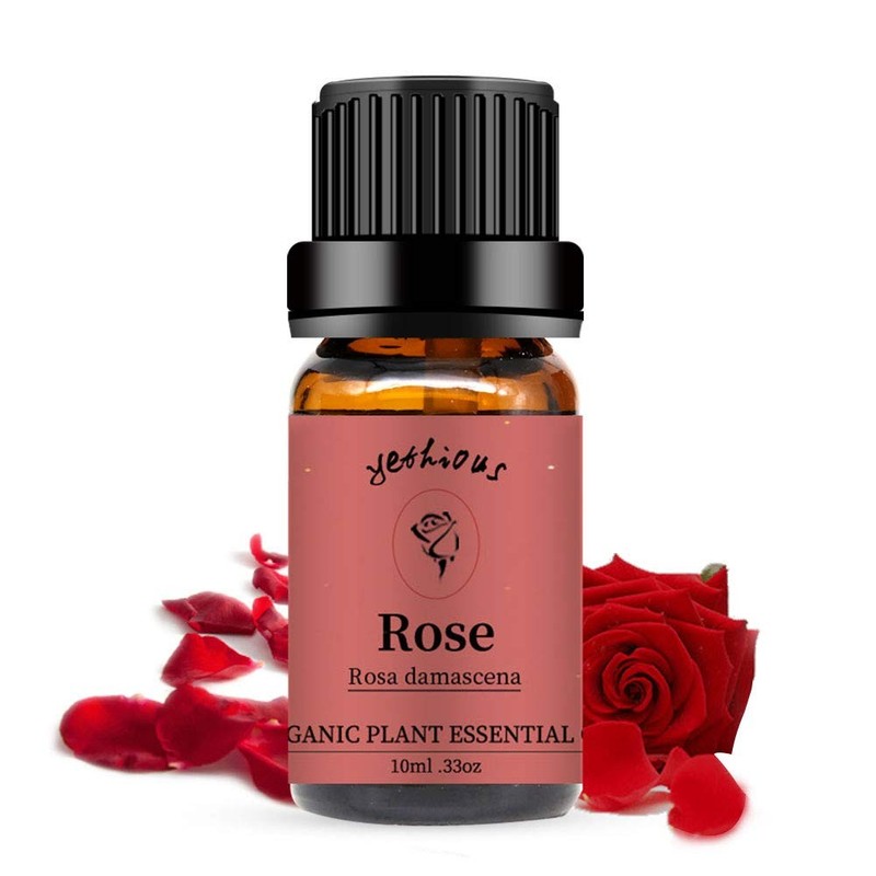 Rose Essential Oil 100% Pure Rose Scented Oil for Diffuser & Aromatherapy Fra…