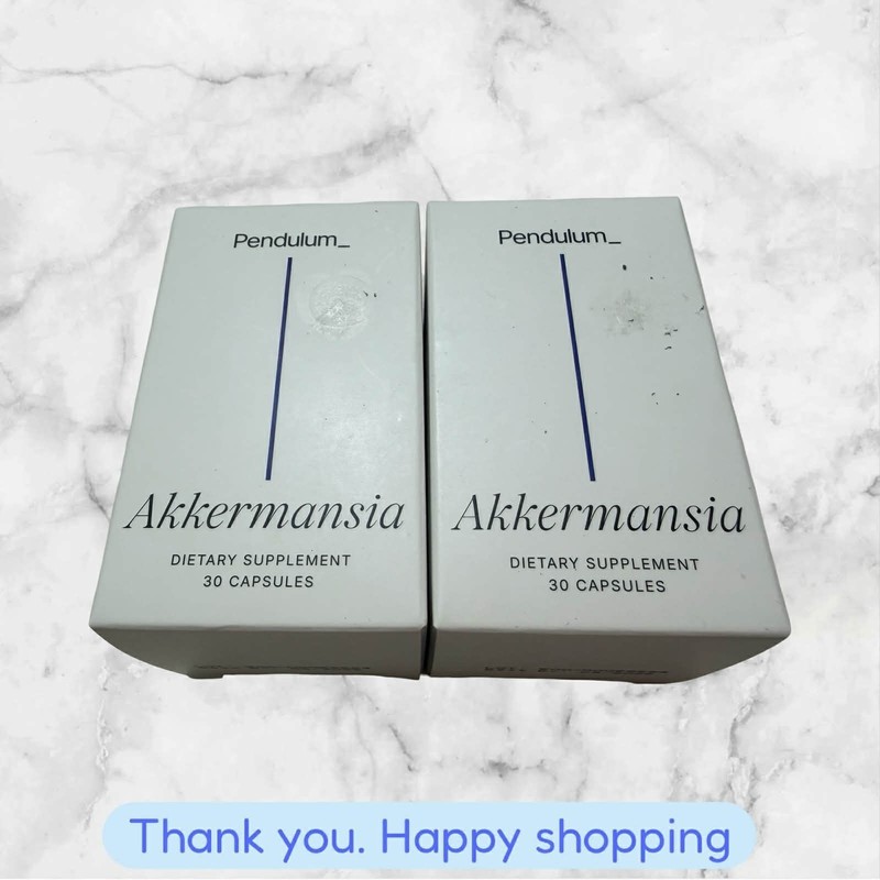 FOR 2 Pendulum Akkermansia Probiotic Supplement Supports Gut Health 30 Capsules