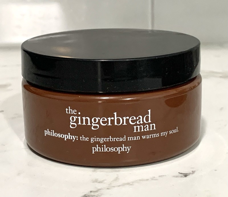 PHILOSOPHY ~ THE GINGERBREAD MAN GLAZED BODY SOUFFLE ~ 8 OZ (#m4)
