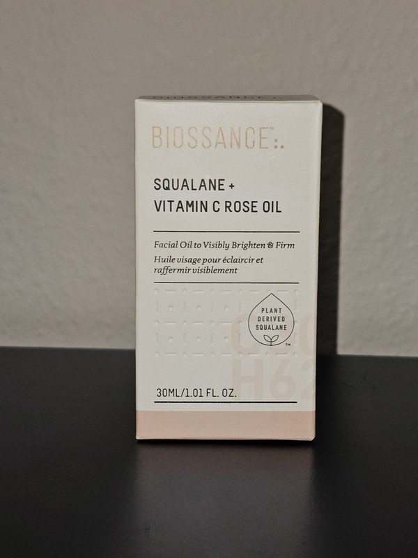 Biossance Squalane + Vitamin C Rose Oil 1.01 fl oz