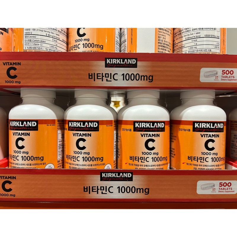 [KOREA] Kirkland Signature Vitamin C 1,315mg x 500ct Costco Grocery gallery