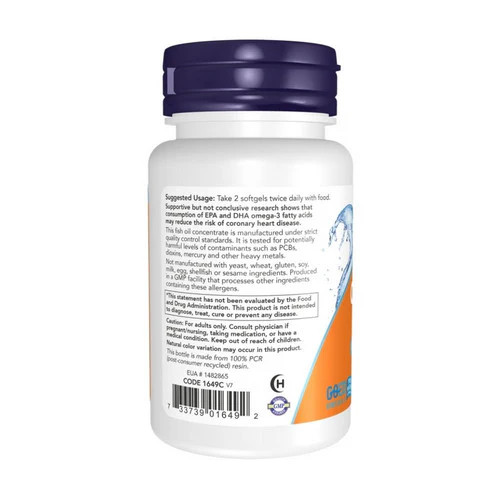 Omega-3 1000 mg 30 Soft Gels By Now Foods gallery
