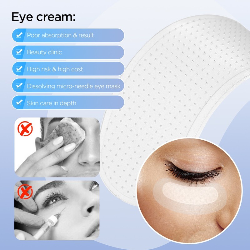 1-20Pair Micro-needle Eye Patches Anti-Puffiness Moisturizing Skin Care Products gallery