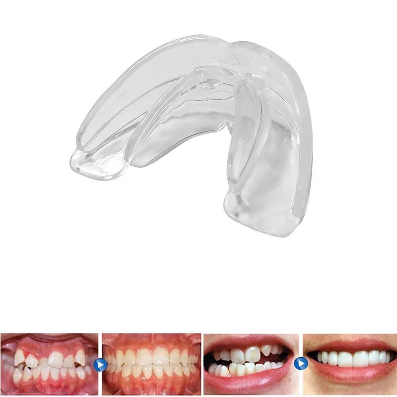 A1 Hardness Dental Mouth Guard Bruxism TMJ Night Teeth Tooth Grinding Sleep Aid gallery