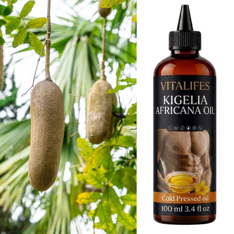 Kigelia Africana Male Enlargement - Female breast & Butt enhancer 100% Natural gallery
