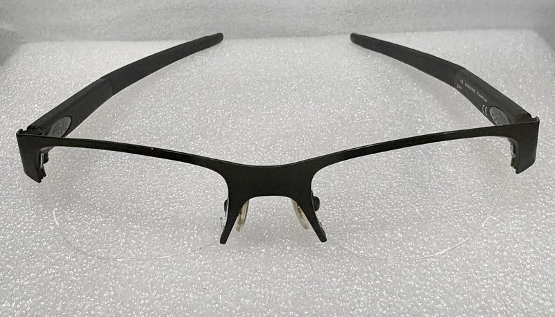 Oakley OX3226 Crosslink 0.5 Black Metal Eyeglass Frames Only 0453 Powder Coal