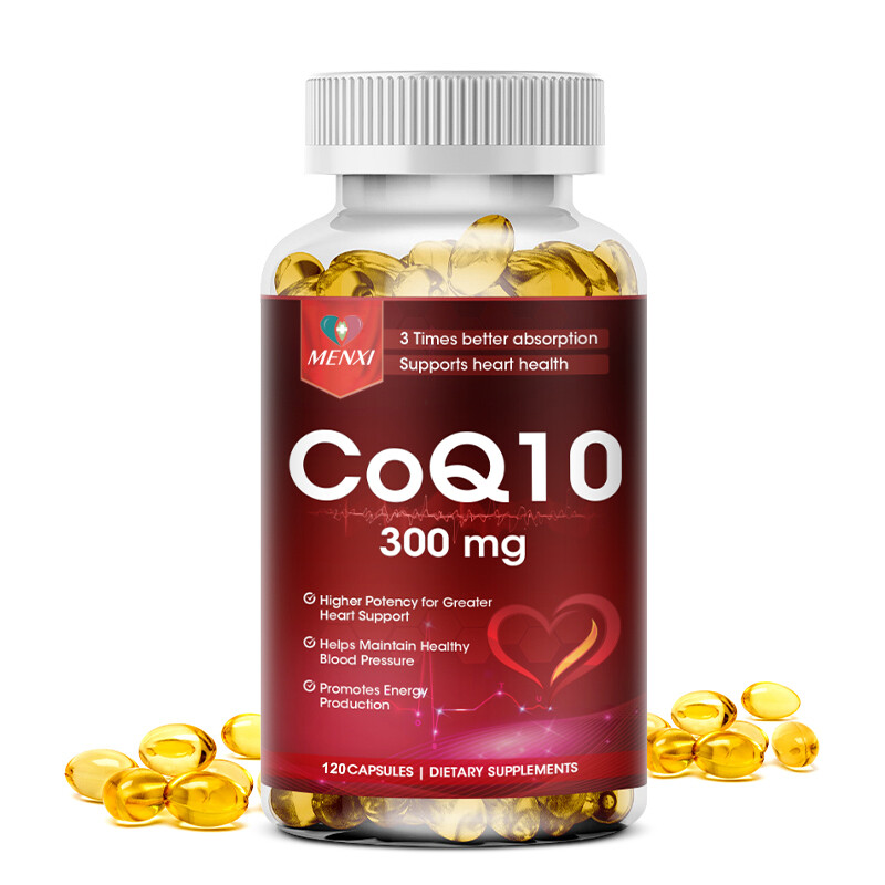 120/240/480Pcs Coenzyme Q-10 CoQ10 Capsules 300mg Heart Health Energy Support gallery