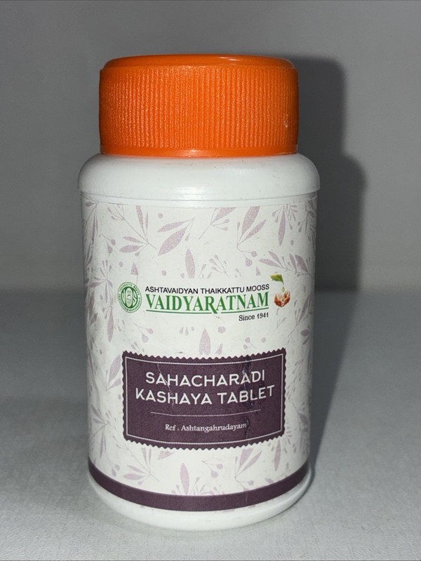 Vaidyaratnam Sahacharadi Kashaya 100 Tablets Sealed /Exp 09/2028