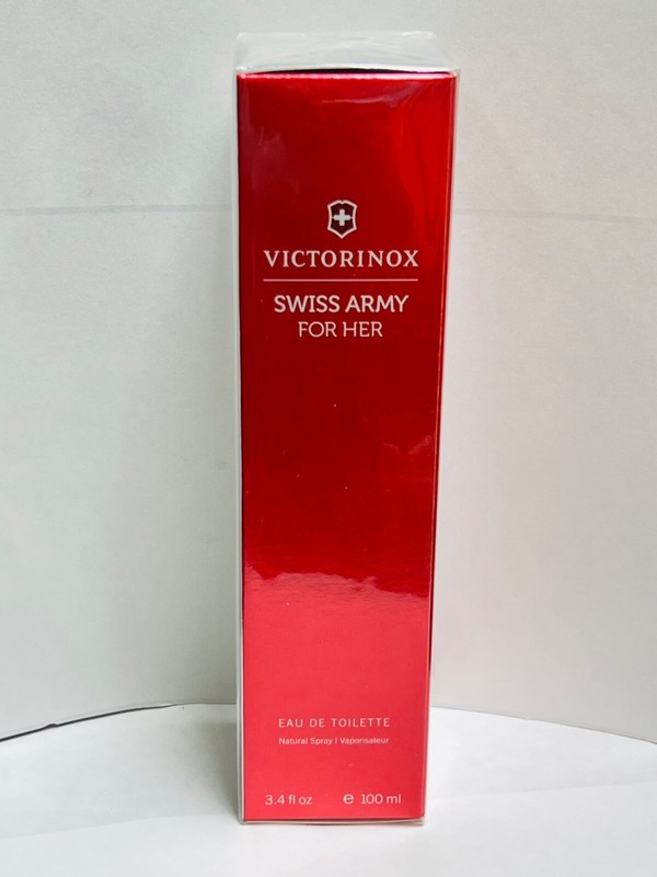 SWISS ARMY 3.4 oz/100 ml FOR HER Victorinox Eau De Parfum Spray Rare NEW IN BOX gallery