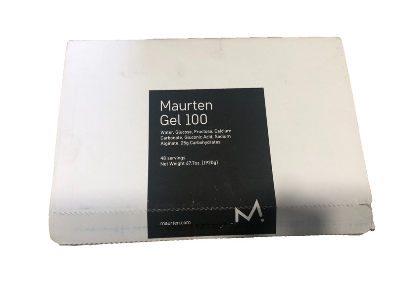Maurten Gel 100 Unflavored, Box of 48 New Sealed
