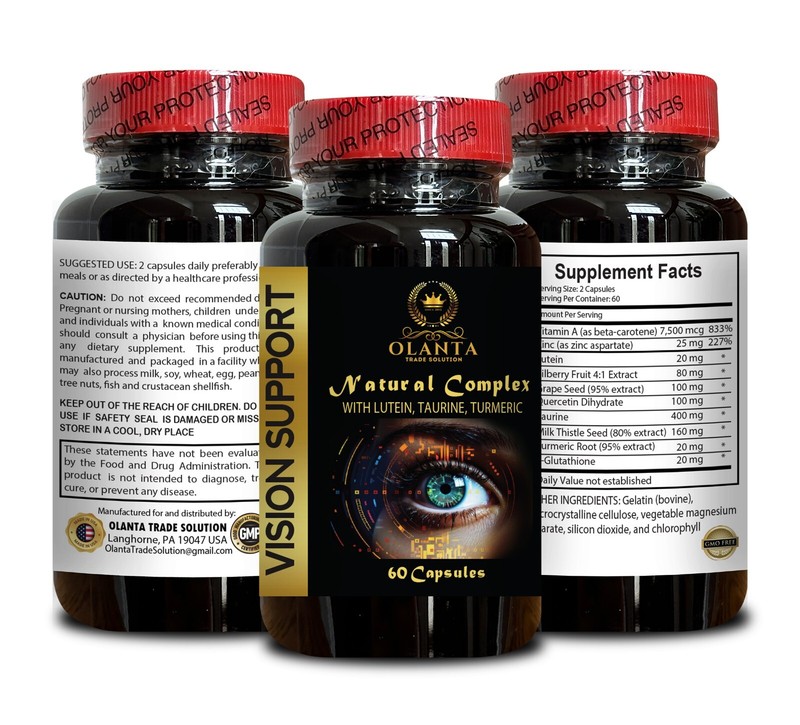 VISION SUPPORT - Natural Antioxidant for Eyes - Vision Support Blend - Natural 2 gallery