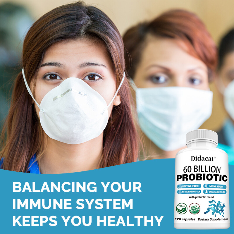 Probiotics 60 Billion – Supports Gut Flora And Digestive Health, Immune Support gallery