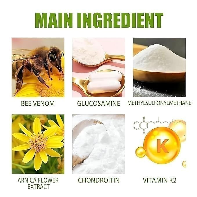 Buy 2 Bee Venom Pain Relief Cream 100g Get 2 Hmalya Antiseptic Cream free 20g gallery