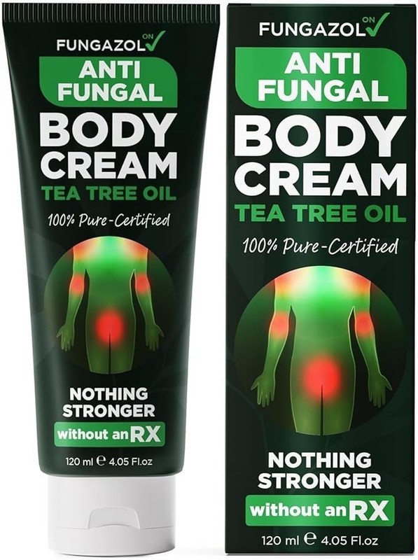 Antifungal Body Cream for Ringworm & Athlete’s Foot Strength Formula 4.05 fl oz