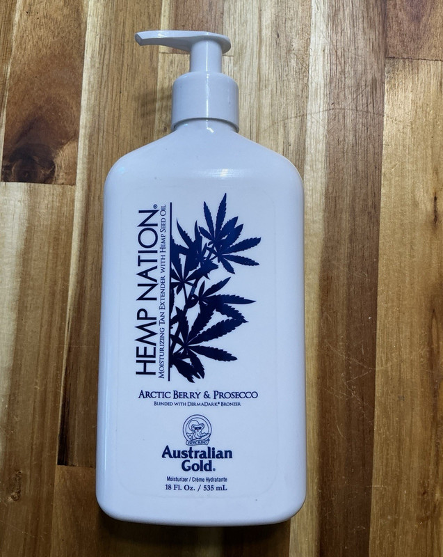 Australian Gold Hemp Nation Arctic Berry & Prosecco Lotion Vegan 18 fl oz