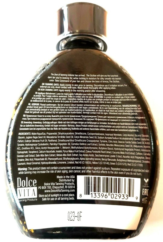 2024 The Sicilian 200x Double Dark Black Bronzer Tanning Lotion Indoor / Outdoor gallery