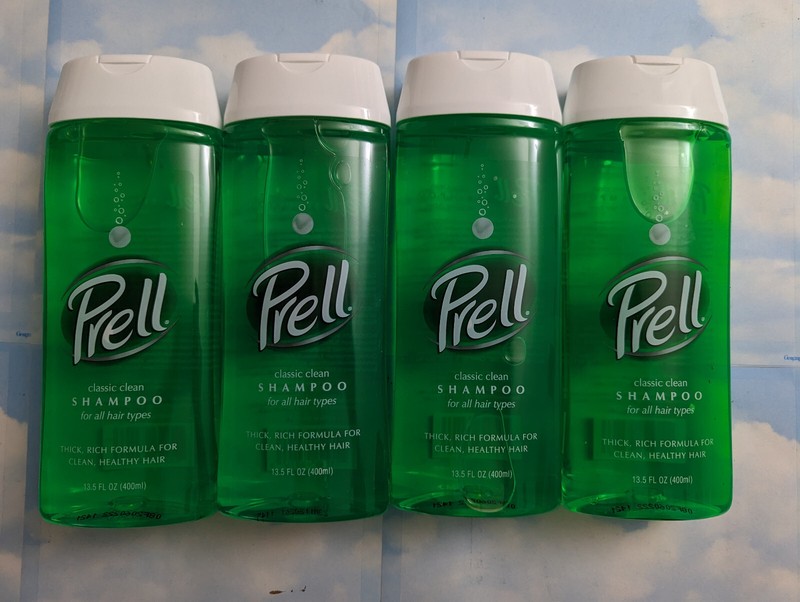 LOT(4) PRELL CLASSIC CLEAN SHAMPOO 13.5 FL OZ