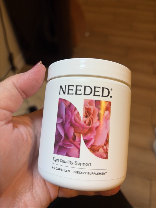 Needed Egg Quality Support Supplement Acetyl-L-Carnitine Alpha Lipoic 60 Ct