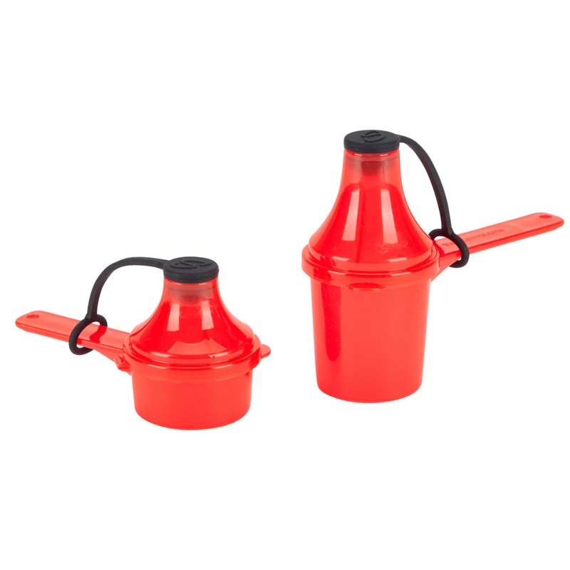 The Scoopie On-The-Go Supplement Powder Scoop w/Attached Funnel 2 Pack 15cc 30cc gallery