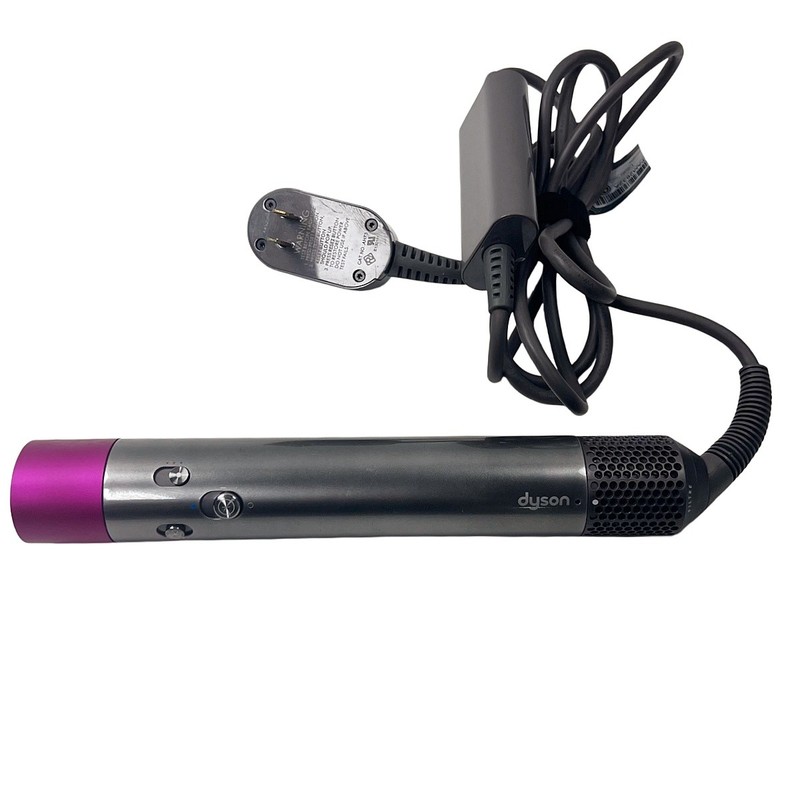 Dyson HS01 Airwrap Styler Hair Dryer Complete Fuchsia W/Attachments Heads