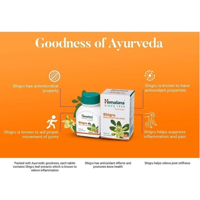 Himalaya Shigru Tablets 1 Box Fast Free Shipping 100% money safe Expiry 2027 gallery