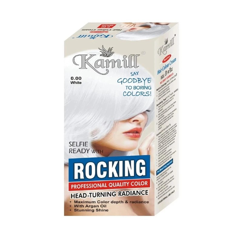 Kamill White Permanent Hair Color Natural & Organic for Unisex - 100 gm gallery