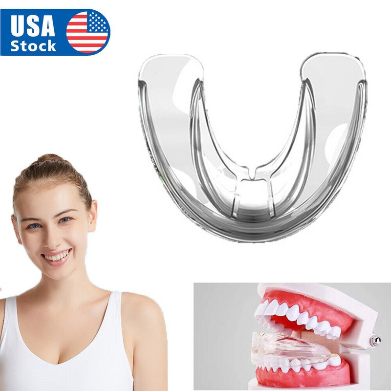 A1 Hardness Dental Mouth Guard Bruxism TMJ Night Teeth Tooth Grinding Sleep Aid