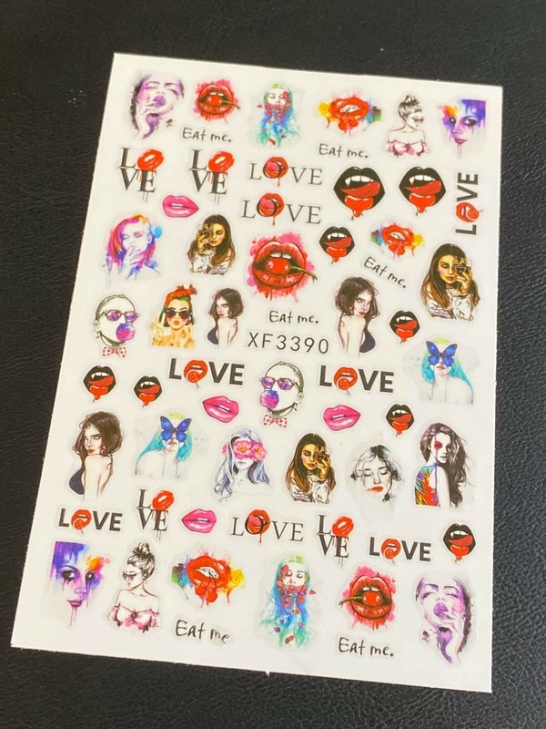 NAIL ART STICKERS 3D Luxury Design New Trend