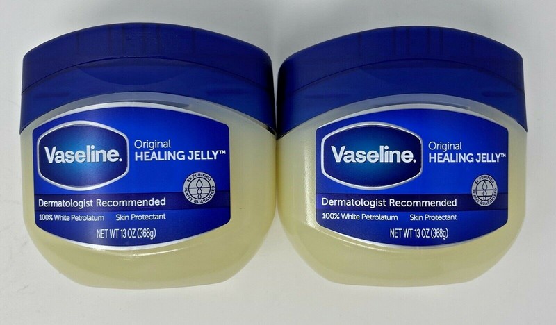 PACK OF 2 Vaseline 100 Pure Petroleum Jelly Original 13 oz (368 g) BRAND NEW