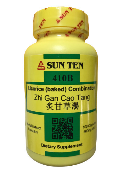 Sun Ten – Baked Licorice Combination / Zhi Gan Cao Tang, 100 Caps