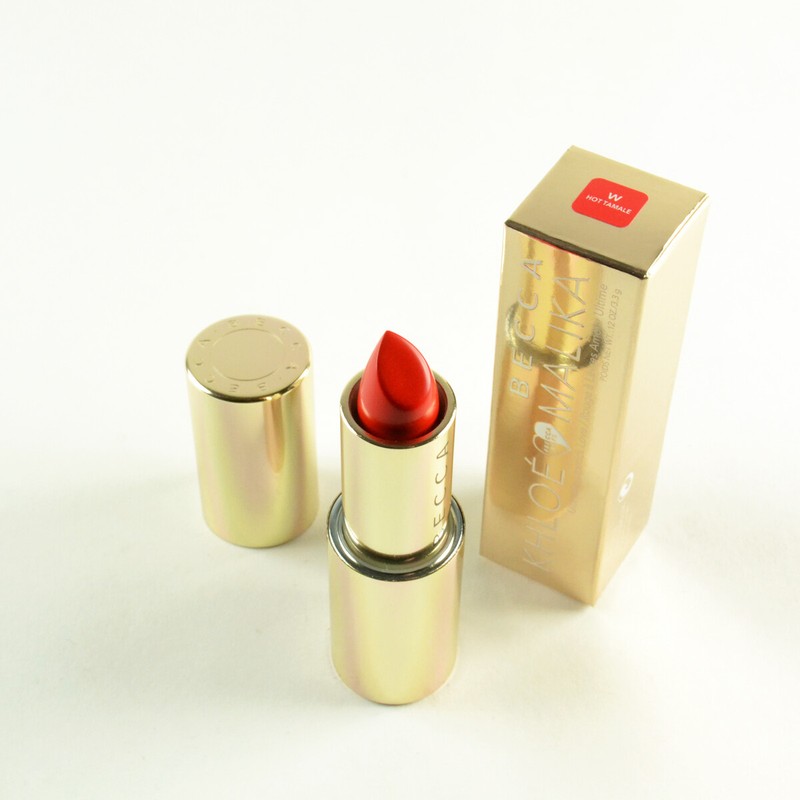 Becca Khloe Malika Ultimate Love Lipstick W HOT TAMALE – Size 0.12 Oz. / 3.3 g