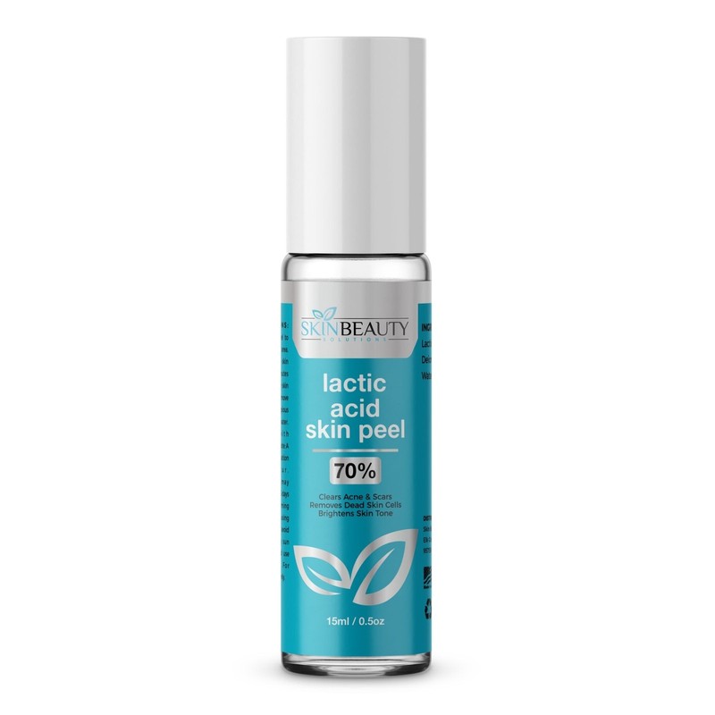 70% Lactic Acid Skin Peel Professional Exfoliating Resurfacing Facial Care