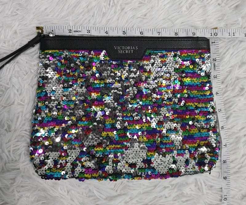Victoria's Secret | Sequin Clutch / Makeup Bag gallery