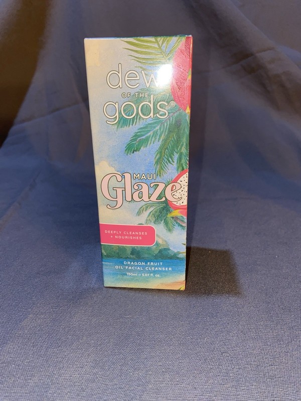 Dew of the Gods Maui Glaze Dragon Fruit Oil Face Cleanser Vegan 150ml