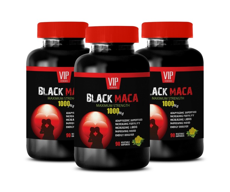 energy boost pre workout – BLACK MACA – bone health 3 BOTTLE
