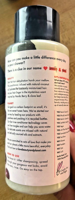 Love Beauty And Planet Conditioner Nordic And Clove Leaf Oil 13.5OZ gallery