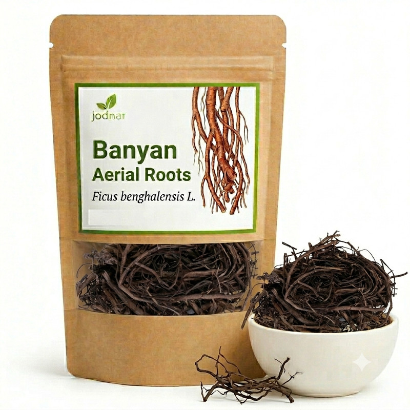 Jodnar Banyan Aerial Roots Whole | Ficus benghalensis | 100% Natural Herb