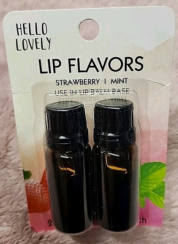 ☆ New Hello Lovely Lip Flavors Strawberry & Mint Use In Lip Balm Base