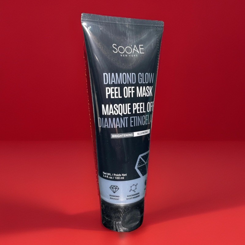 Soo’AE Diamond Glow Peel Off Mask 3.4 fl oz New Sealed