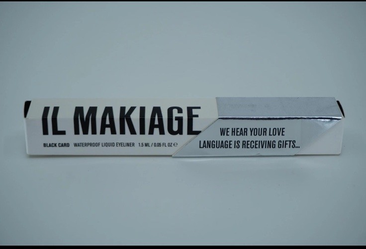 IL MAKIAGE Waterproof Liquid Eyeliner 1.5ml Made in Italy New Box Black Card