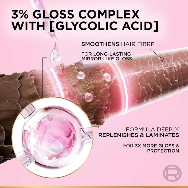 L'Oreal Paris Glycolic Gloss Shine Boosting Shampoo - 200Ml gallery