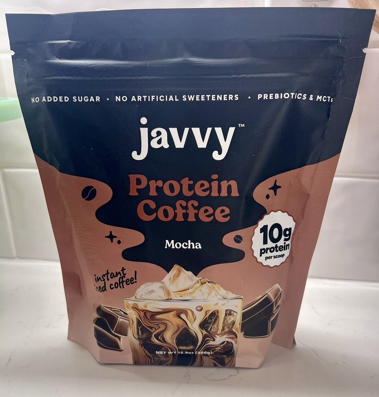 Javvy Mocha Protein Instant Iced Coffee 10g Protein Per Scoop