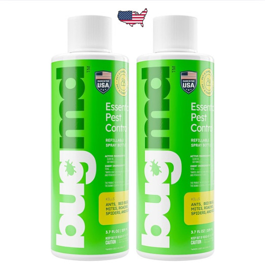 BugMD Pest Control Essential Oil Concentrate 3.7 oz (2-Pack)