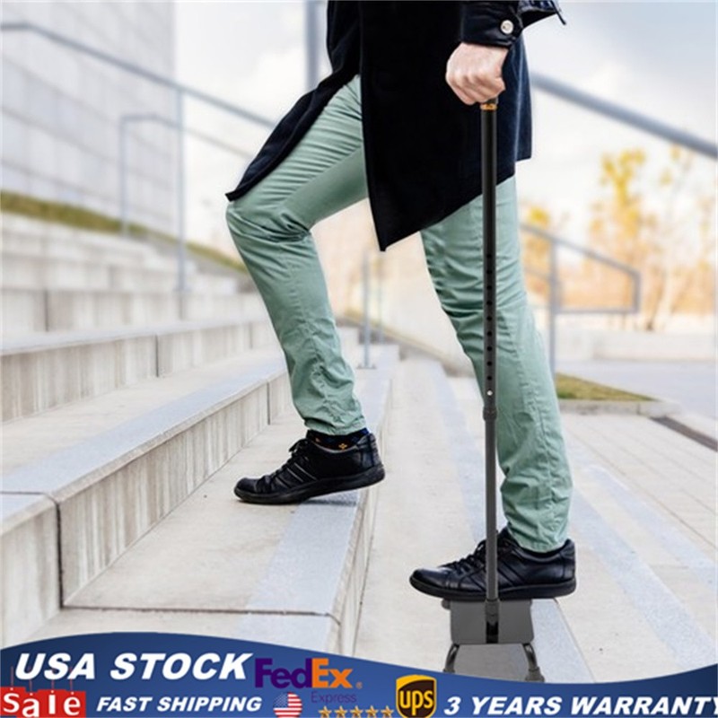 Stair Climbing Cane Half Step Stair Lifts Aid Seniors Balance Walking Sticks