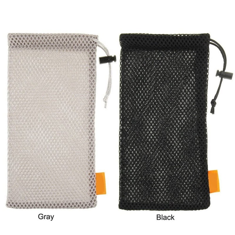 5-Pack Nylon Mesh Drawstring Storage Pouch Bag - 3.5 x 7.3 Inch for Cell Phon... gallery