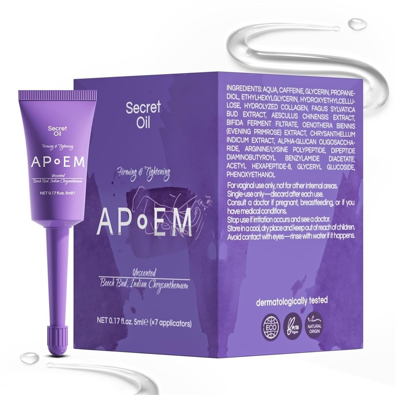 APoEM Feminine Firming Care Gel for Women | 1 Box x 7pcs | Botanical Hydration &
