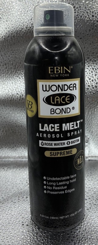 Lace Melt Spray 6.08 Fl Oz Hair Styling Agent All Day Hold Undetectable Finish