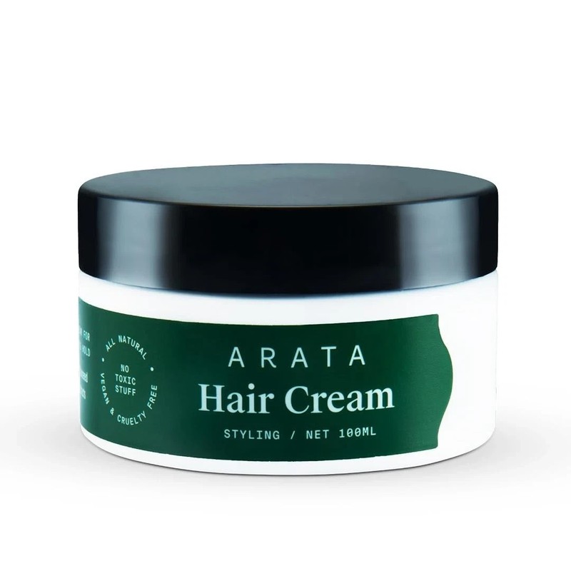 Arata Styling Hair Cream 100g | Frizz Control Soft Hold for All Hair Types